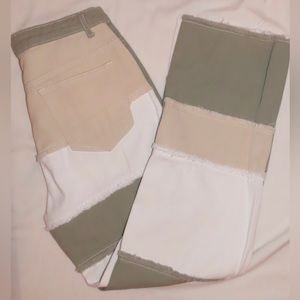 SHEIN Patchwork Pants size M